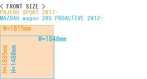 #PAJERO SPORT 2017- + MAZDA6 wagon 20S PROACTIVE 2012-